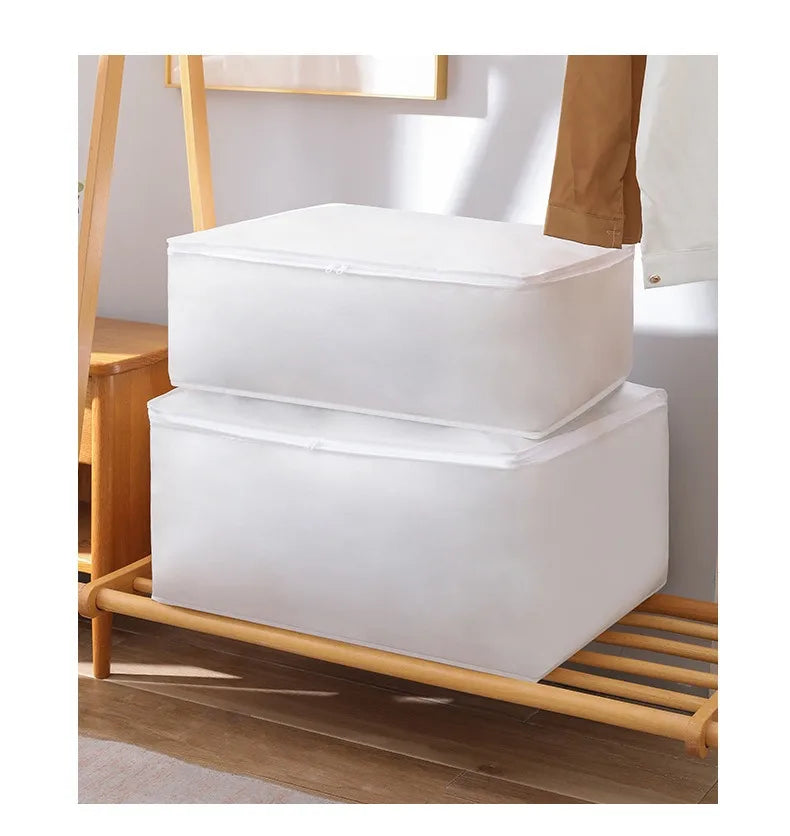 1-2Pcs Quilt Wardrobe Organizer Clothes Storage Bags Moving Packing Bag Bed Bottom Waterproof and Moisture-proof Clothing Home