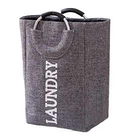 Foldable Dirty Laundry Basket, Waterproof Fabric Storage Basket for Clothes, Toys, Household, Bathroom, Organizer Bags, 2021