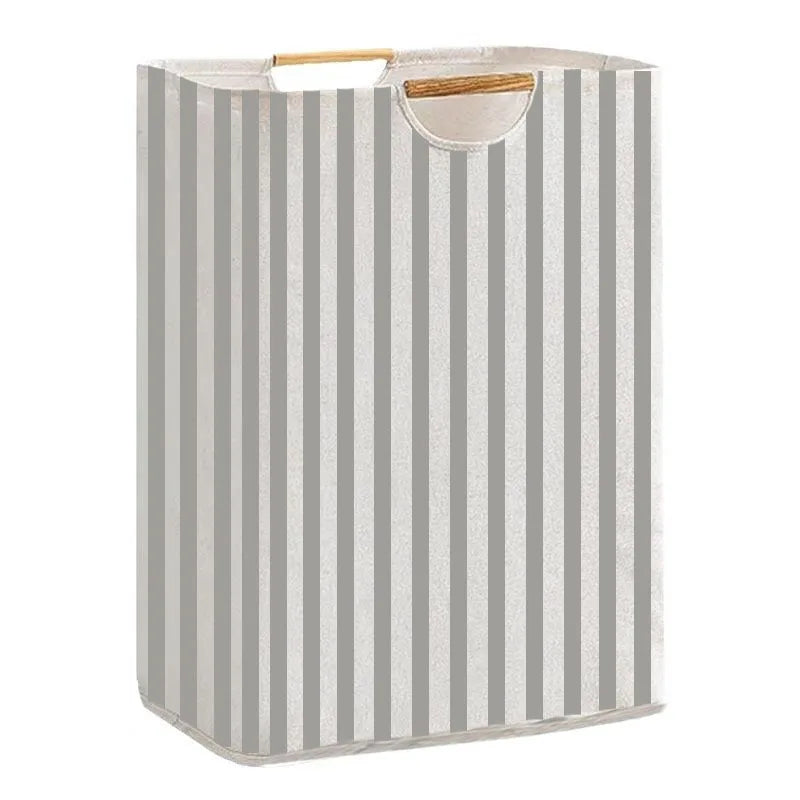 Collapsible Large Waterproof Laundry Dirty Clothes Basket with Dual Handles Versatile Storage Solution for Bedroom Bathroom