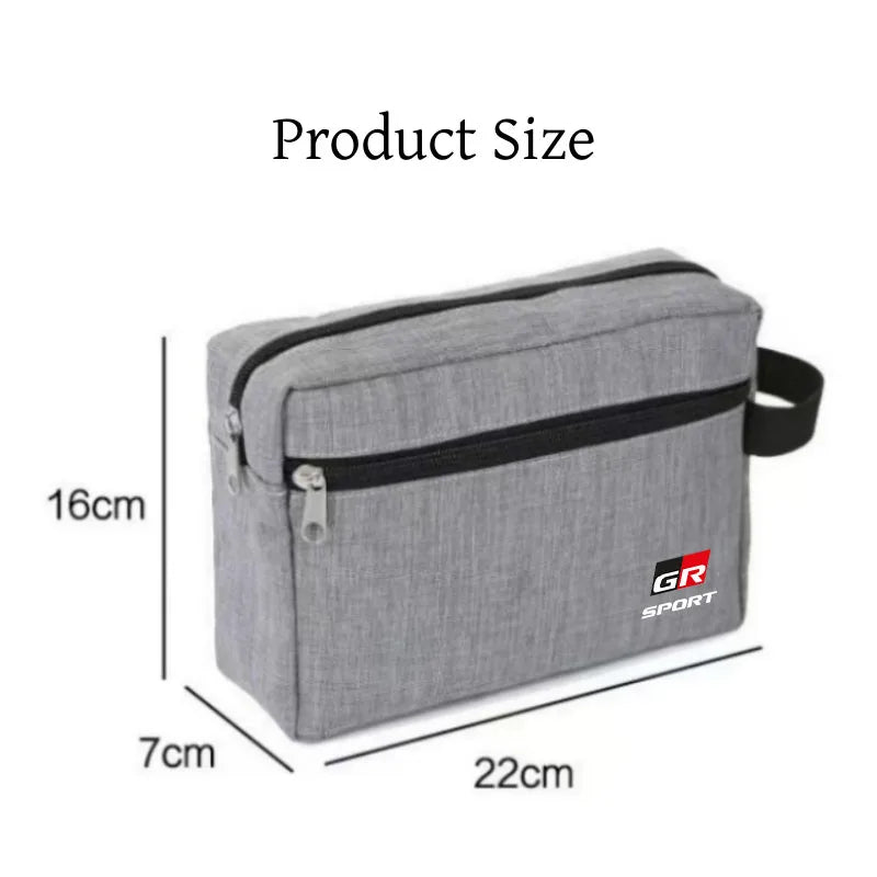 Protable Car Storage Box Organizer Stowing Tidying Bag for GR Sport GR Gazoo Racing Auto Accessories