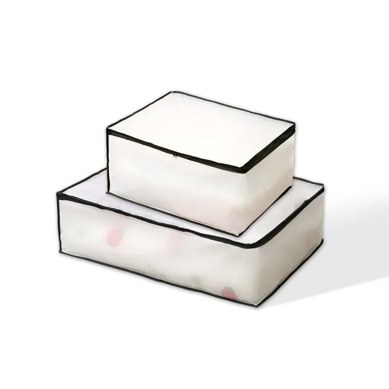 1-2Pcs Quilt Wardrobe Organizer Clothes Storage Bags Moving Packing Bag Bed Bottom Waterproof and Moisture-proof Clothing Home