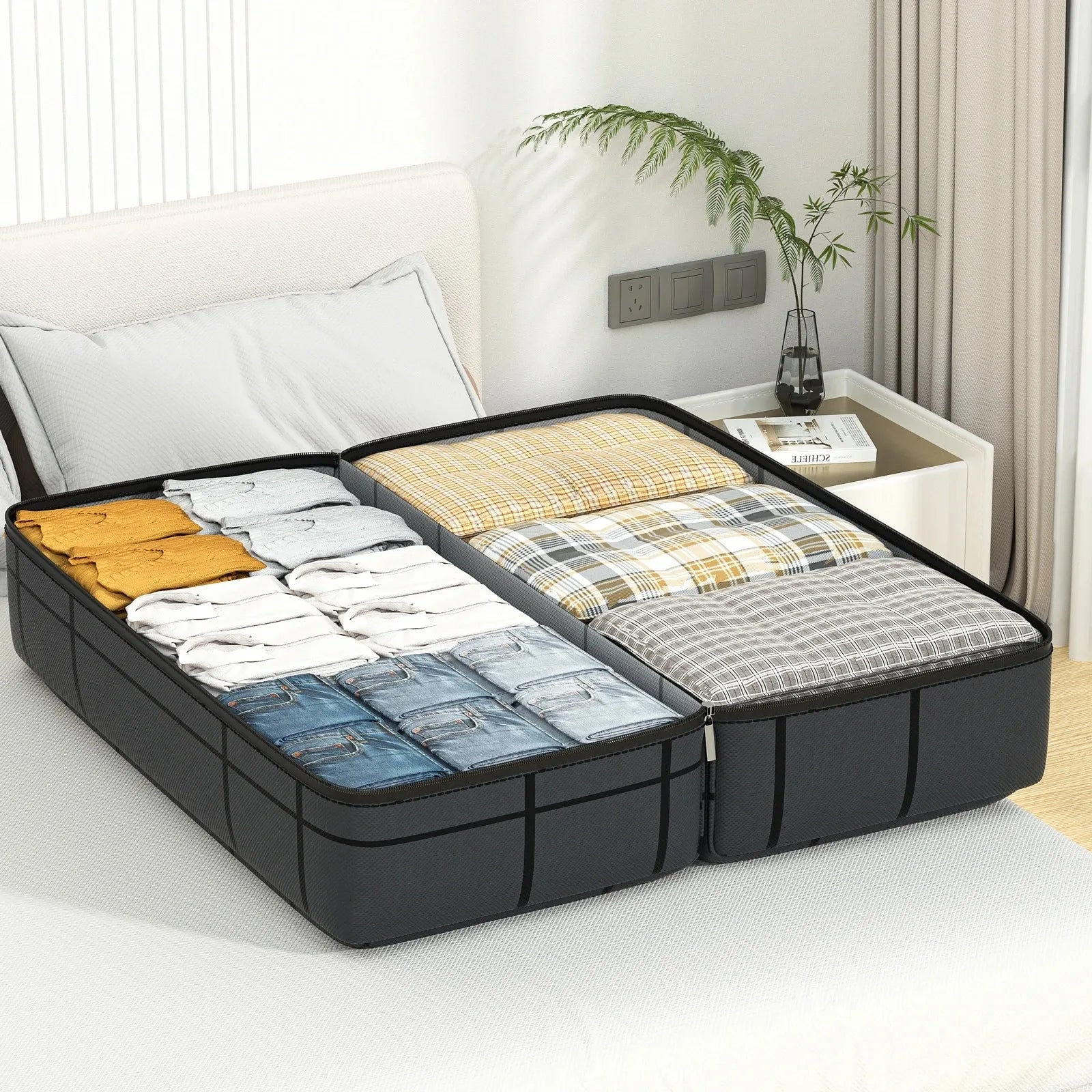 Home Storage Handbags For Moving Travel Dormitory Wardrobes Clothes Quilts Storage Bags Quilts Dust Bags Moisture-Proof Folding