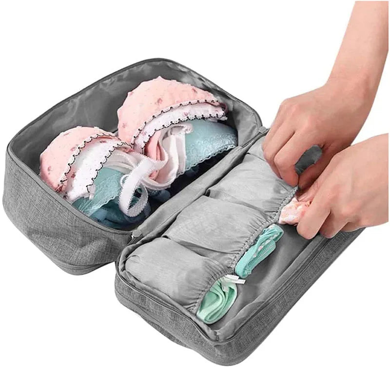 New Travel Portable Clothing Underwear Storage Bag Portable Socks Bra Organizer Bag Waterproof Clothing Sorting Bag
