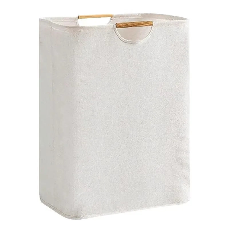 Collapsible Large Waterproof Laundry Dirty Clothes Basket with Dual Handles Versatile Storage Solution for Bedroom Bathroom