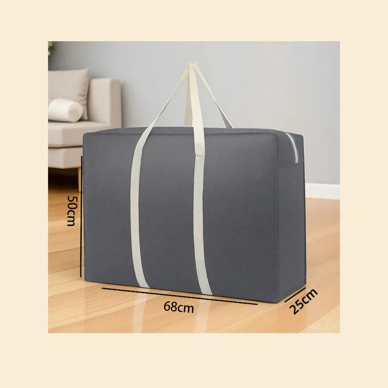 Quilt storage, bagged, quilt moving, thickened bag, waterproof, large-capacity duffel bag, clothes