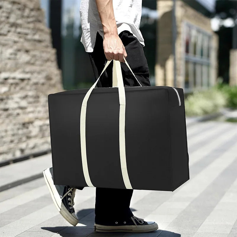 Quilt storage, bagged, quilt moving, thickened bag, waterproof, large-capacity duffel bag, clothes