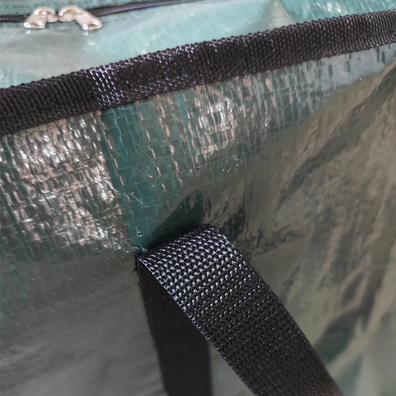 Large Christmas Tree Storage Bag Waterproof Tub 5 6 7 Ft Xmas Tree Decoration Wreath Storage Box Handles Organizer for Home