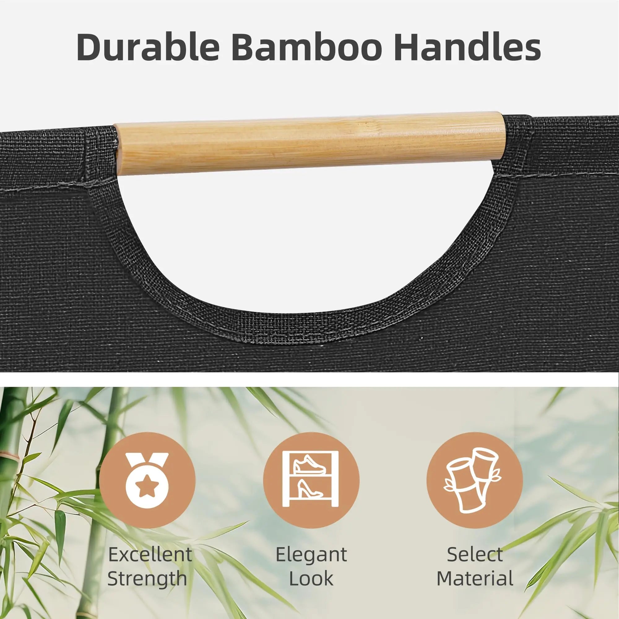 Collapsible Large Waterproof Laundry Dirty Clothes Basket with Dual Handles Versatile Storage Solution for Bedroom Bathroom
