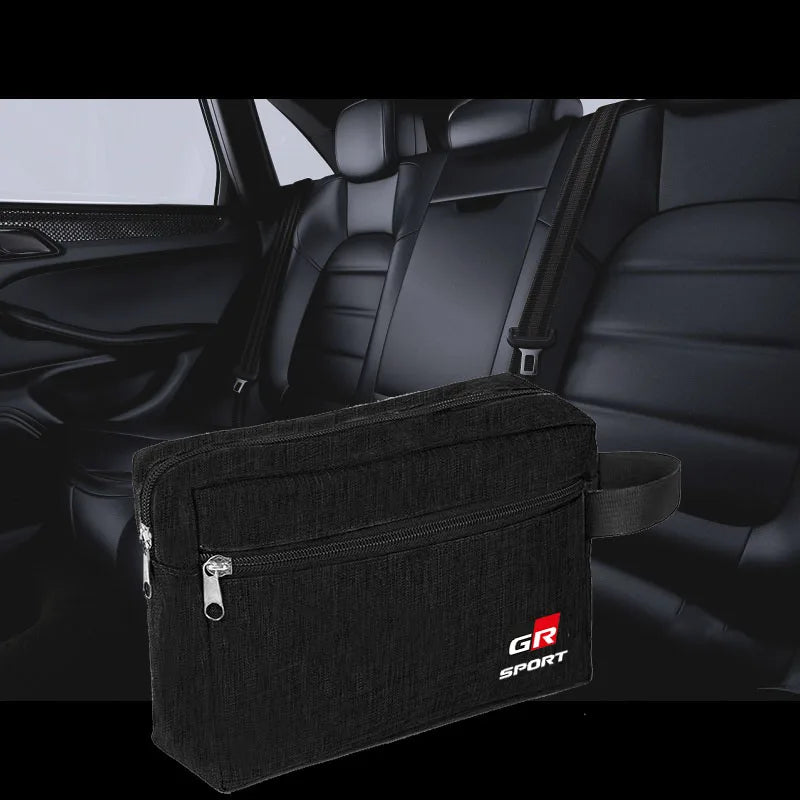 Protable Car Storage Box Organizer Stowing Tidying Bag for GR Sport GR Gazoo Racing Auto Accessories