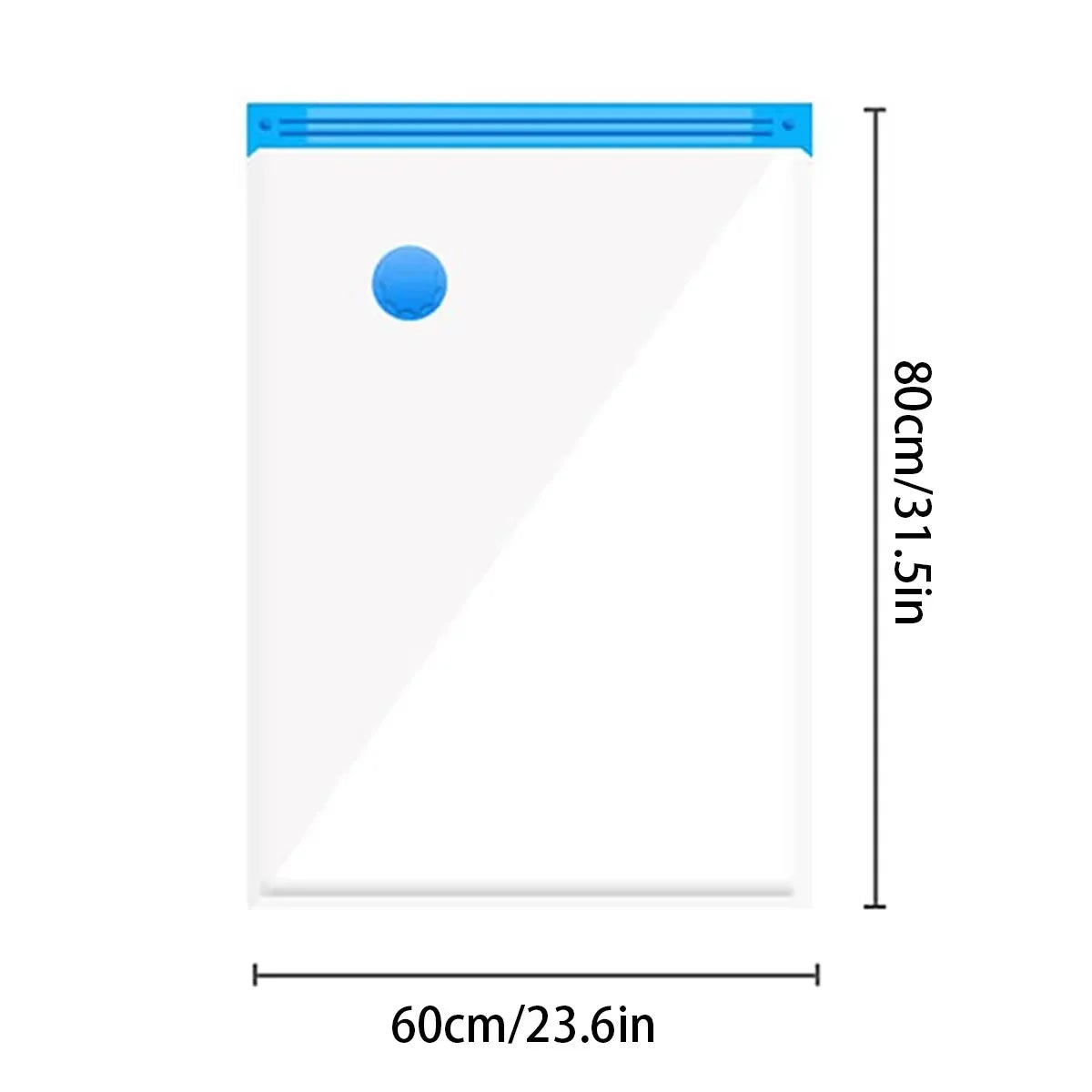 Vacuum Storage Bags Vacuum Seal Bag Space Saving Bags for Comforters Clothes Pillow Bedding Blanket Storage