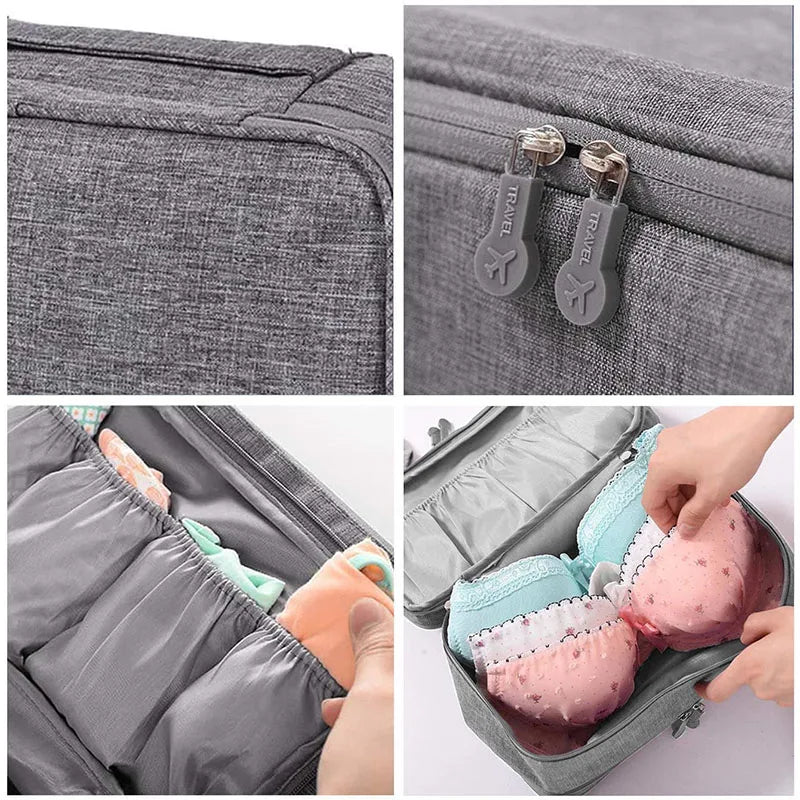 New Travel Portable Clothing Underwear Storage Bag Portable Socks Bra Organizer Bag Waterproof Clothing Sorting Bag