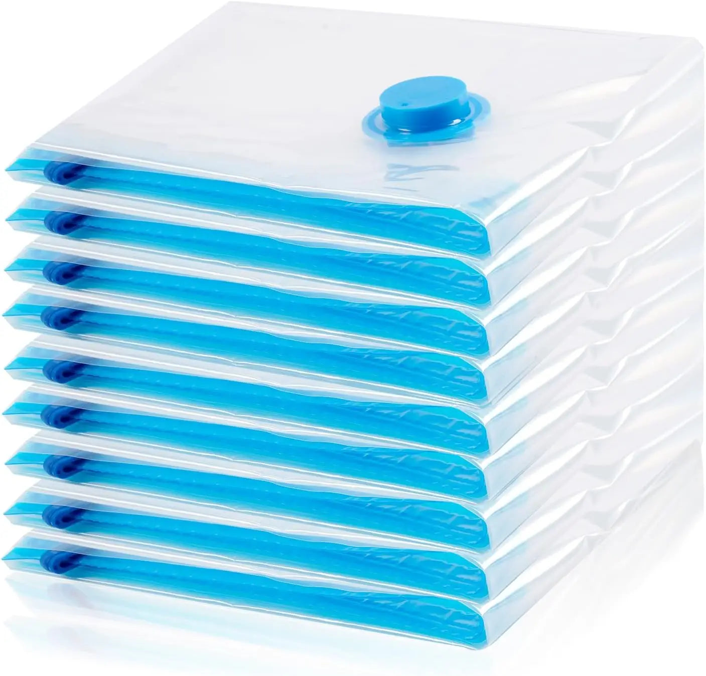 Vacuum Storage Bags With Valve Folding Compressed Space Saving Clothes Storage Big Size For Towel Cloth Blanket