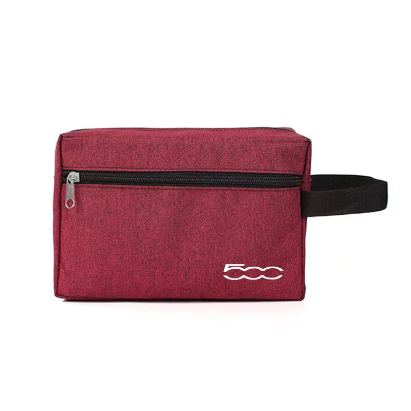 Protable Car Storage Box Organizer Stowing Tidying Bag for 500 500C 500X 500L 500e Abarth 695 Auto Accessories