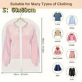 Washable Clothes Hanging Dust Cover Wedding Dress Cover Suit Coat Storage Bag Wardrobe Hanging Clothing Organizers