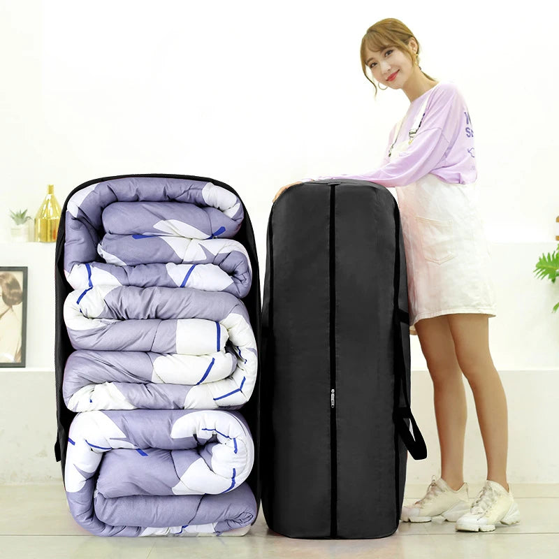 Large Capacity Folding Duffle Bag Travel Clothes Storage Bags Laundry Shopping Bag Extra Large Waterproof Moving Luggage Bags