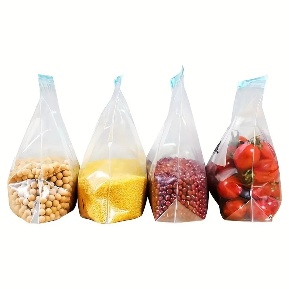 Food Storage Bags BPA-free Freezer Bags Leak-proof Reusable Fresh Bag Ziplock Storage Bags Seal Bags