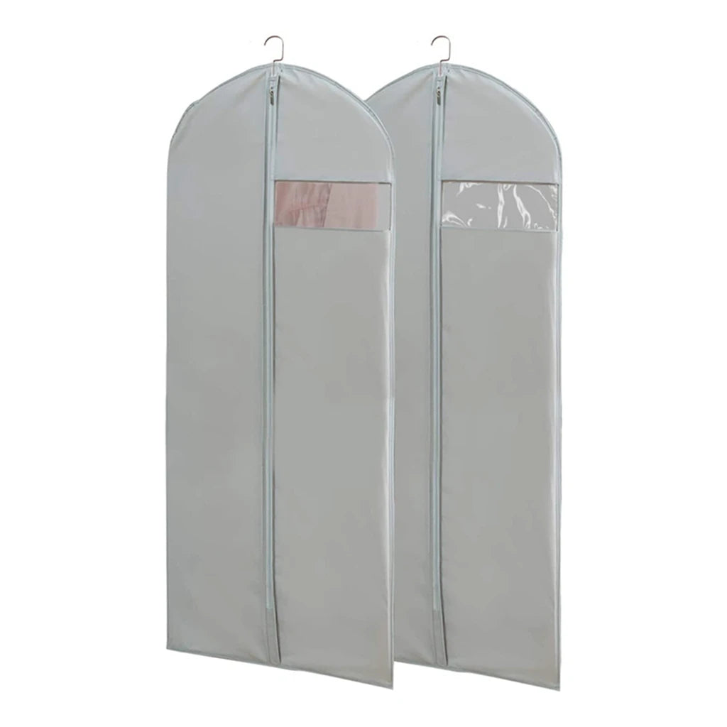 Waterproof Clothes Dust Cover Coat Suit Dress Protector Hanging Garment Bags Home Closet Organizer Dustproof Clothing Covers