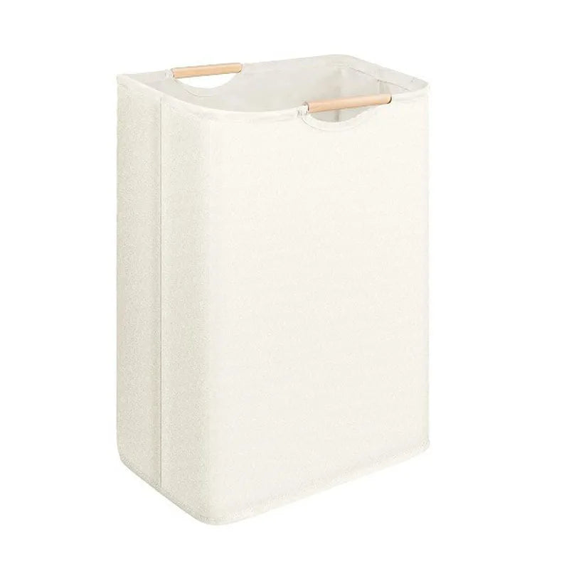 Collapsible Large Waterproof Laundry Dirty Clothes Basket with Dual Handles Versatile Storage Solution for Bedroom Bathroom