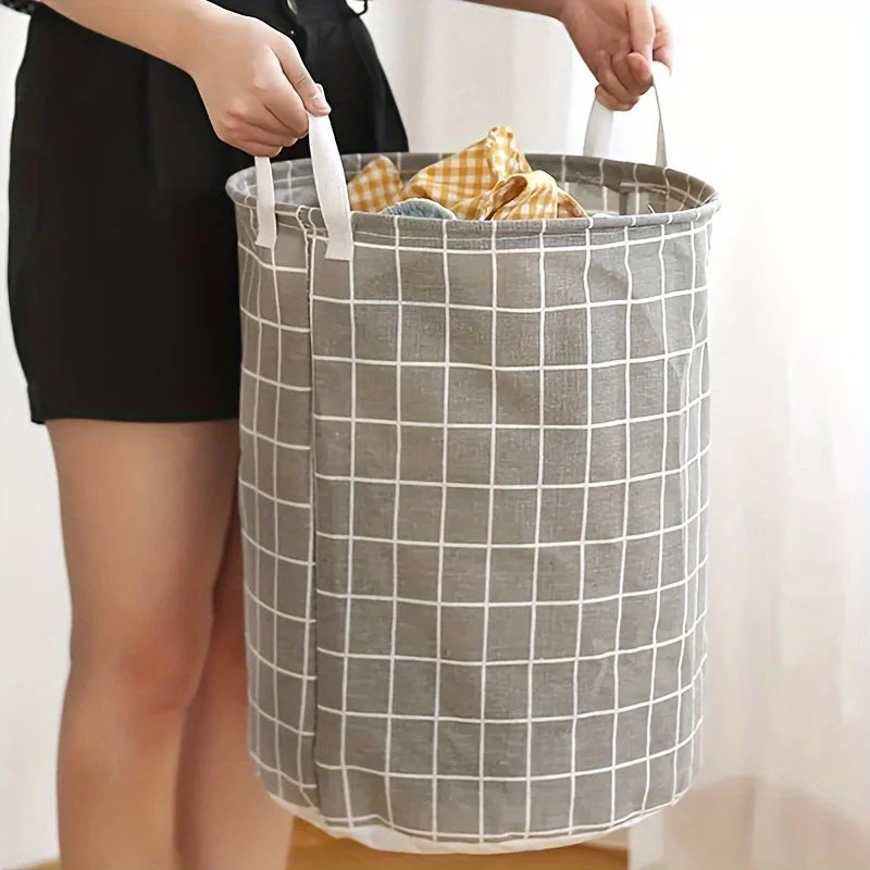 Foldable waterproof dirty clothes basket toy storage bucket bathroom clothes laundry basket dirty clothes storage basket