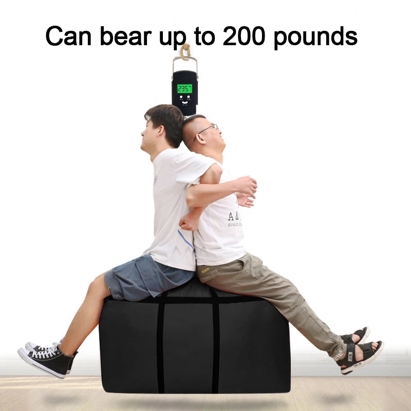 Large Capacity Folding Duffle Bag Travel Clothes Storage Bags Laundry Shopping Bag Extra Large Waterproof Moving Luggage Bags