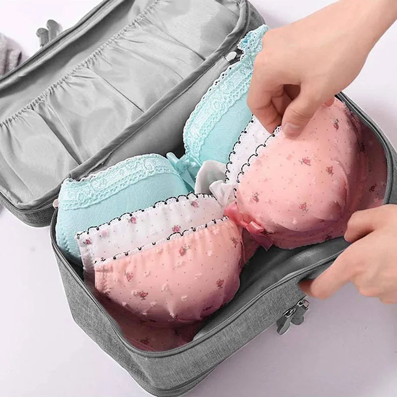 New Travel Portable Clothing Underwear Storage Bag Portable Socks Bra Organizer Bag Waterproof Clothing Sorting Bag
